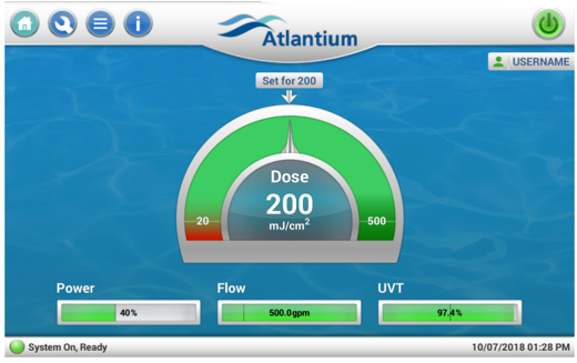 Atlantium Systems Controller RAS Aquaculture